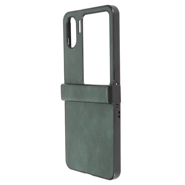Vikbart telefonfodral Reptåligt vikbart telefonfodral för Oppo Find N2 Flip Grön