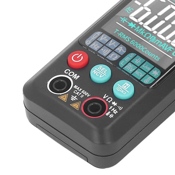Digitaalinen Pihtimittari Monimittari Suuri Näyttö Täysin Automaattinen Palontorjunta DC AC Virta Ohm Volt Amp Mittari