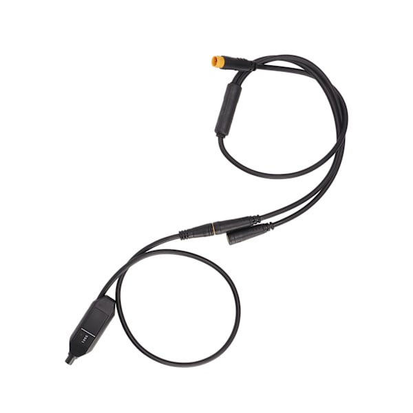 1T2 Elcykkelbrems delt kabel Gir Sensor Forlengelsesledning for BAFANG Mid Motor