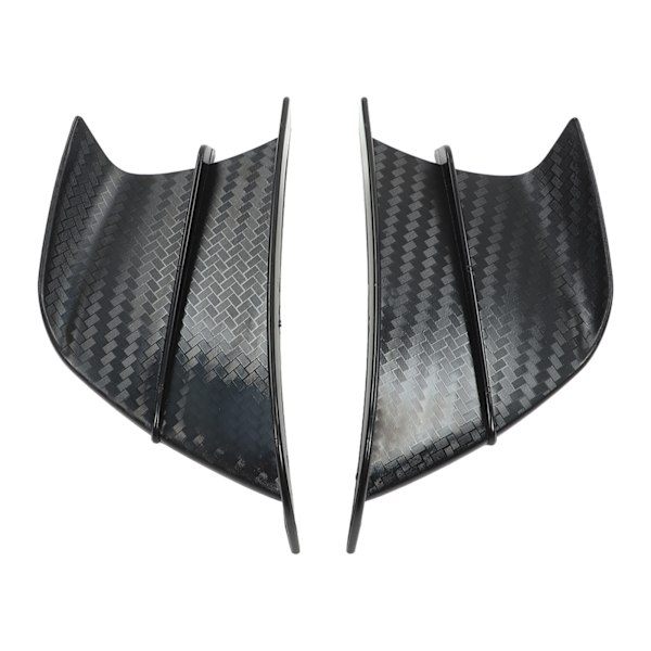 1 par motorcykel vindvinger kulfiber stil aerodynamiske vinger til NINJA400 NINJA250 Z900 Z1000