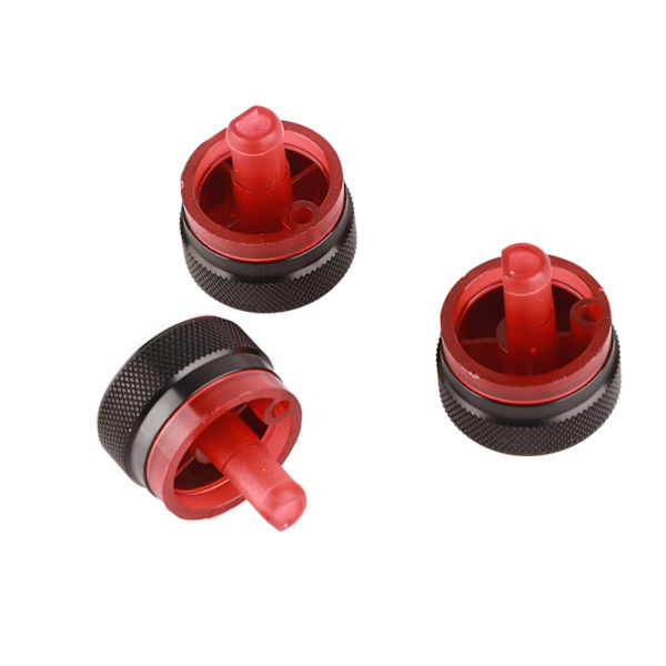 3 stk Bil Aircondition AC Blæserkontrol Switch Knap Varmeknap Udskiftning til Peugeot 206/206+/207