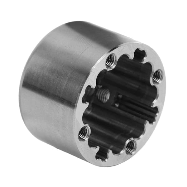 【NX】RC Bil Differensialhus Rustfritt Stål Sølv Sentral Differensialhus Erstatning For Tekno RC MT410 ET48.3 410.3