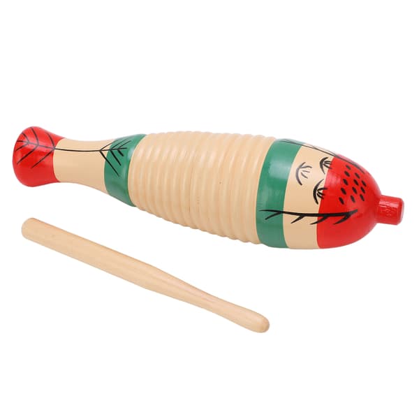 Trefisk Trommestikker Perkusjon Leke Instrument Perkusjon Leke for Barn Gaver