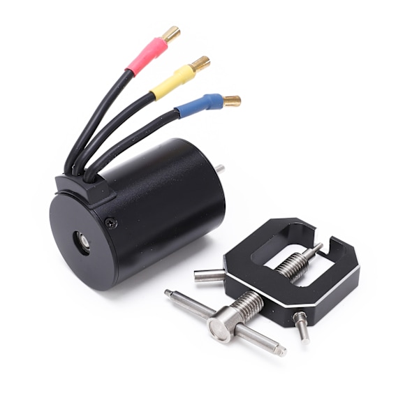 3650 3500KV Borstlös Motor Växellåda Dragare Traktoruppsättning Uppgradering Vattentät för 1/10 1/8 RC Bil