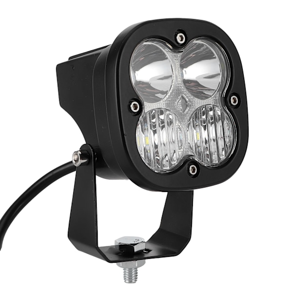 3,1 tommers LED-arbeidslys 40W RGB 6000K med justerbart feste Universal for bilmotorsykkel