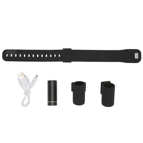 Armledsficklampa Hög ljusstyrka IP5 Vattentät handsfree 3 lägen Armbandsur Blixtljus för bergsklättring Nattfiske