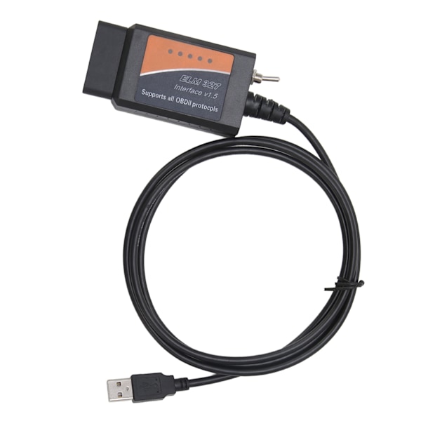 OBD2 USB-adapter för ELM327 Code Reader Scanner Diagnostikkabel för FORScan FoCCCus