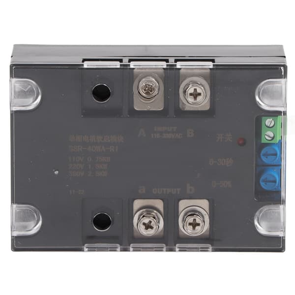 Soft Start Controller Elektriske Dele Aluminium Bund Enkelt / 2-Faset Motor Tilbehør