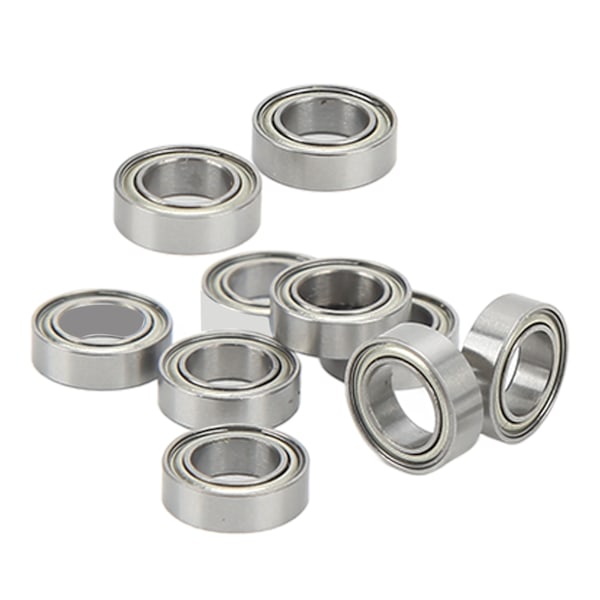 10 ST RC Kullager Set Stål Silver RC Kullager Korrosionsbeständiga RC Tillbehör För 1/10 1/8 ZD Racing Car