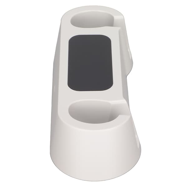 Dobbel ladedokkingstasjon Hurtiglading Touch Controller Ladedokkingstasjon med 2 oppladbare batterier Kompatibel med Oculus Quest 2
