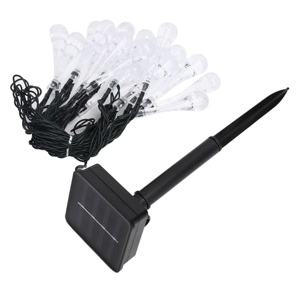 【NX】Solar String Lights 5M vanntett String Lights med 8 moduser Kompatibel med hagebryllupsdekorasjon