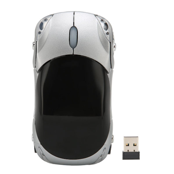 2,4 GHz trådlös bilmus Smart Connection 3D Sports Car Styling Gaming Mouse för Windows 98 för Win 7 för Linux