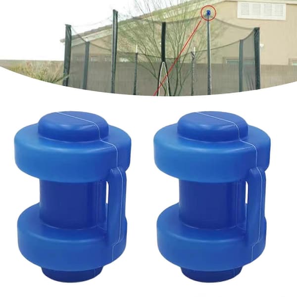 Endehætter til trampolinrør, kompatible med trampolin, trampolinhuse, stangbeskyttere, trampolinnet, sæt med endehætter 8pcs