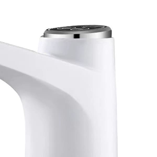 Elektrisk vattenflaskpump Smart trådlös vattendispenser Automatisk dricksvattenpump med fat Vit 03