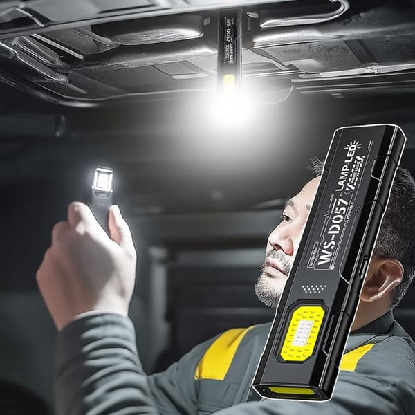 2-Pack USB-C Rechargeable Flashlight – 550 Lumen LED, 5 Light Modes, 400 mAh, Portable EDC Flashlight