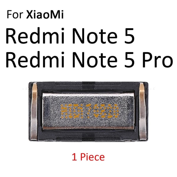 Öronsnäcka Ear Sound Top Høytalermottaker for Xiaomi Redmi 4 Pro 3 3x 3s S2 Note 7 6 5 2 3 Pro 4 4x 6a 5a For Redmi Note 5