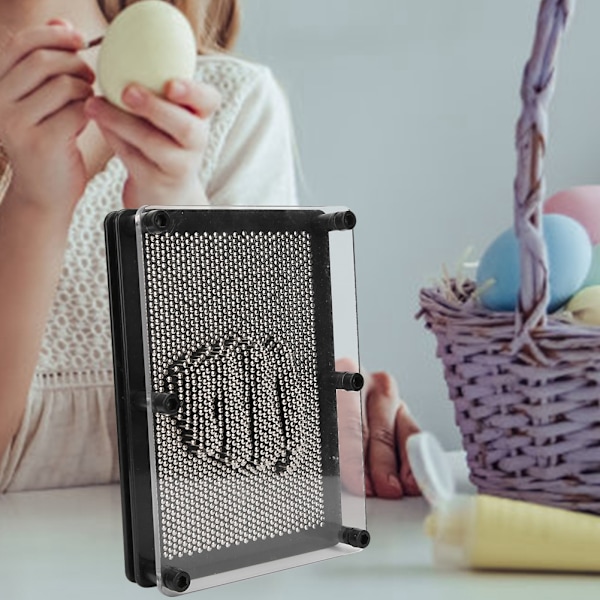 Rostfritt stål Pin Art Toy 3D Handmodell Leksaker Skrivbordsprydnad Födelsedagspresent dekoration