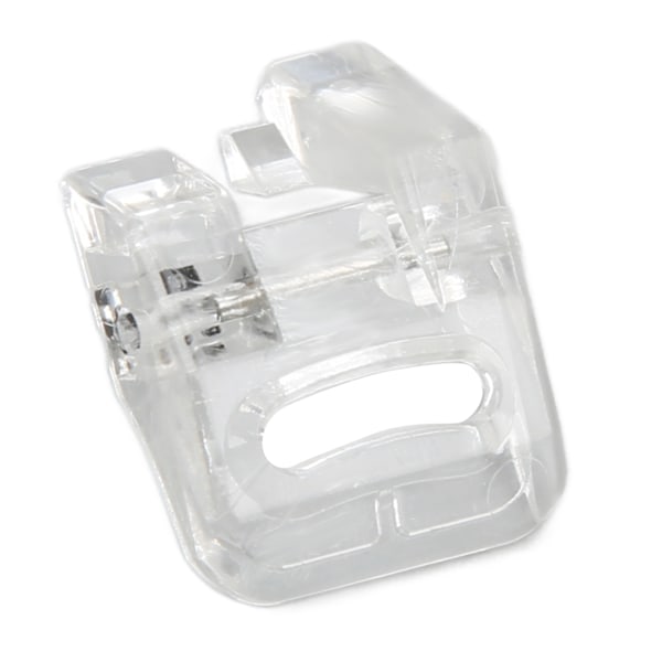 R Pressarfot Slitstark Transparent textur Plastmaterial Läder Pressarfot för Viking