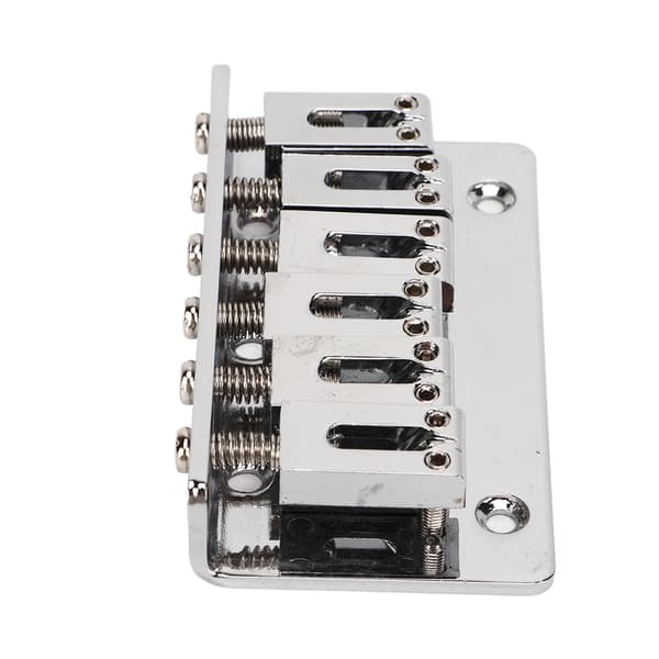 【NX】Gitarrbro Metall Fast Delikat Professionell Elgitarrbro Ersättning Silver