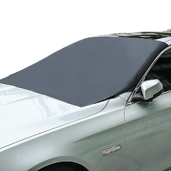 Front Windshield Snow Cover - Magnetic Frost Guard for Car