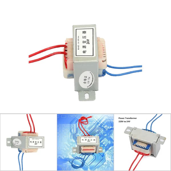 AC 12V/24V Utspänning 15W Ingång 220V 50Hz Single Power Transformator (24V)