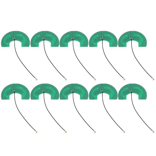 10 stk intern antenne U-form 4G 8DBI signalstabilisering PCB kretskort Innbygd antenne
