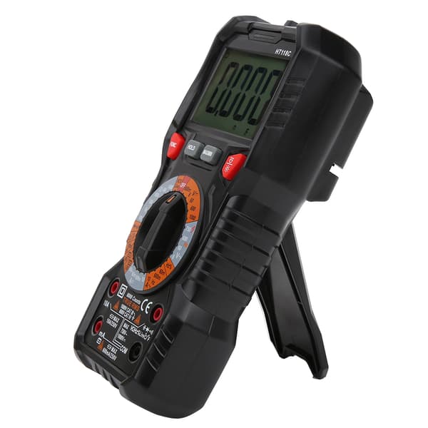 【NX】Multimeter Meter 6000 Count Digital Automatisk räckvidd Sant Effektivt värde Amperemeter HT118C
