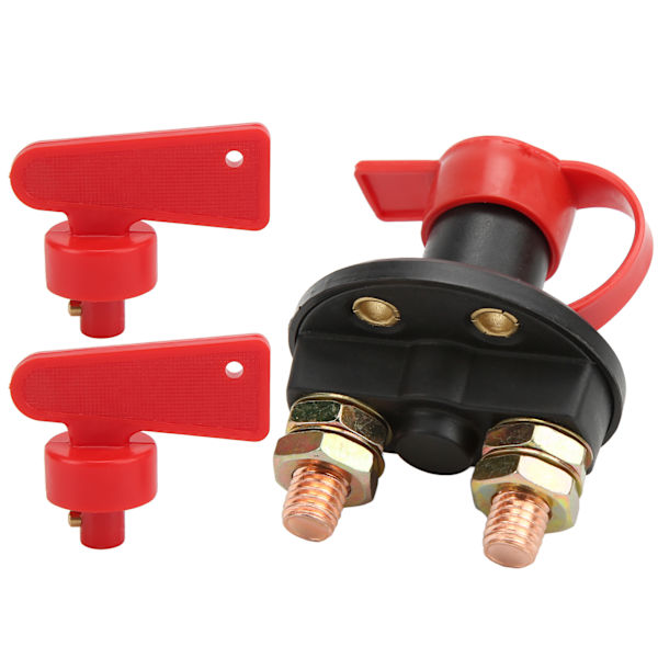 Avstängningsbrytare för bilbatteri avstängd Power Kill Isolator Set Kit för fordonsbåt DC 12V-24V