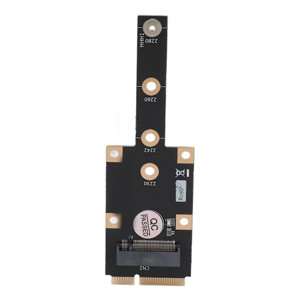M.2 NGFF NVME SSD-sovitin Mini PCIE:stä M.2 M-avaimeen Muuntajasovitin 2230 2242 2260 2280 M.2 SSD:lle