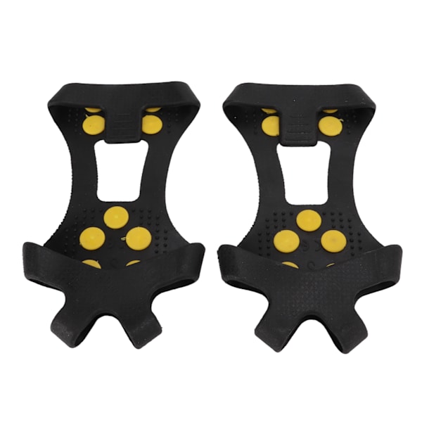 1 pari 10 piikkiä Anti-liukastuminen Lumi Jääkiipeily Kengän Piikit Grip Crampons Kengät Suojat (31‑36)