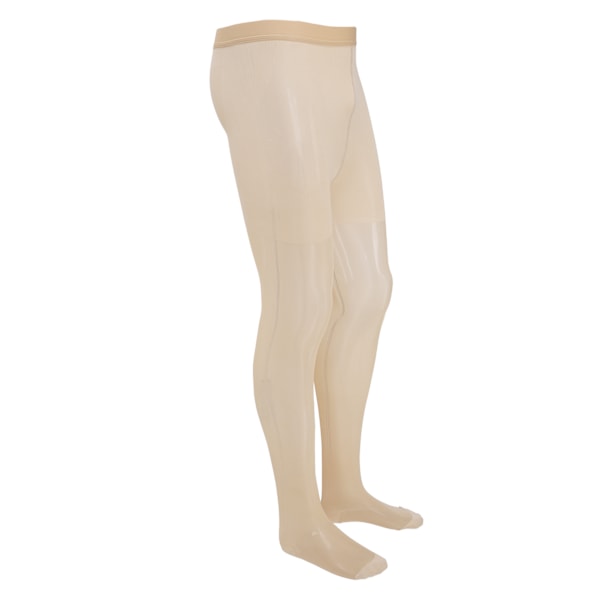 Sommar Hudfärg Kompression Strumpbyxor 15 till 21 MmHg Stöd Strumpbyxor Closed Toe Amning Compression Strumpbyxor L (inom 154,3 lb)
