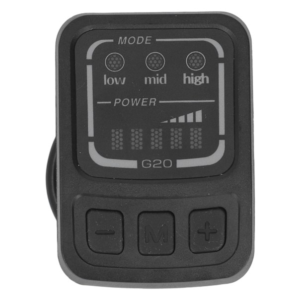 G20 F El-cykel LED-display Elcykel Scooter LED-display med vandtæt interface