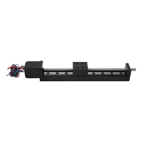 150 mm Slag linjär glidbord Legering Mini hög noggrannhet T-form skruv Enkelskena linjär rörelsesteg för X Y Z-axlar
