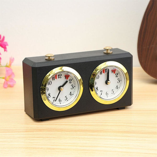 【NX】Schacktimer Schackklocka Count Up Count Down Timer Internationell schacktimerklocka (Behöver inget batteri)