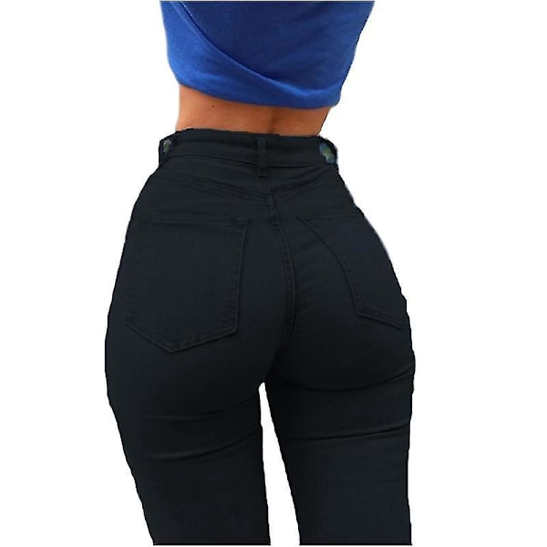 Black Skinny Leggings Jeans for Women in Size 5XL