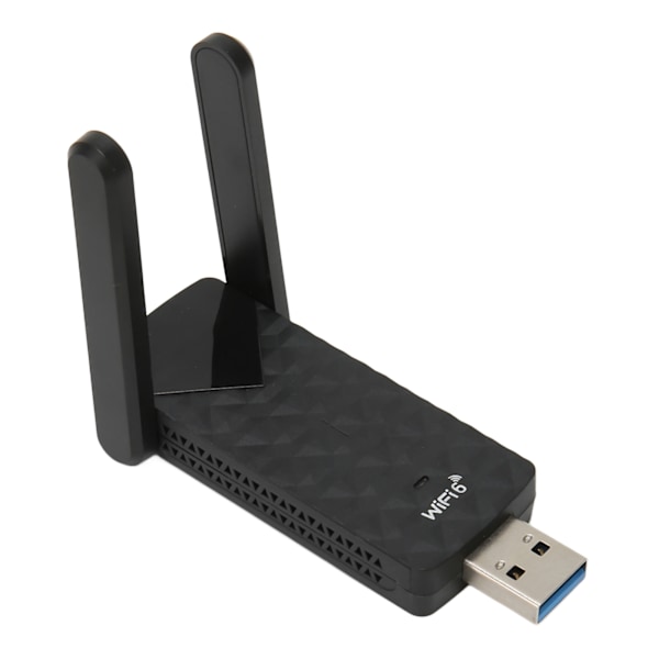 WiFi 6-adapter AX1800M 5Ghz/2.4Ghz USB3.0 Högförstärkningsantenn Plug and Play WiFi-dongel för Win 11 10 Dator Bärbar dator