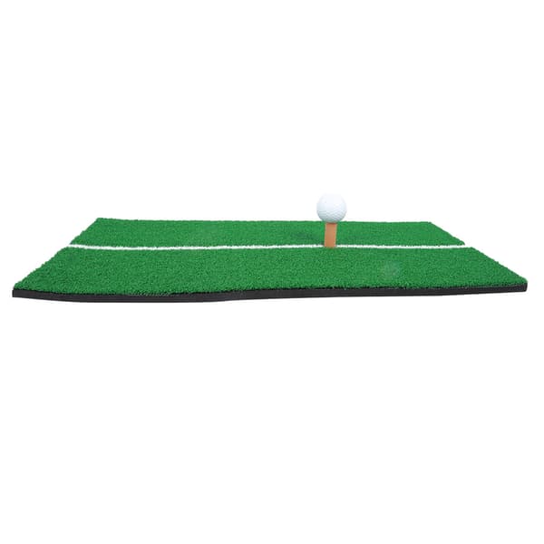 30*60CM Indendørs Golftræningsmåtte Mini Hvid Linje Golf Træning Øvelse Hitting Pad