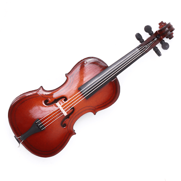 10 cm Mini puu-sello-malli Musiikki-instrumentti Malli Musiikkilahjat Koti-sisustuskoristeet