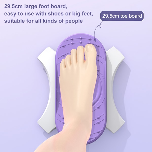 Split Waist Twist Boards Træning Twisting Board Kropsformning Twisting Waist Træningsudstyr til Hjemmefitness