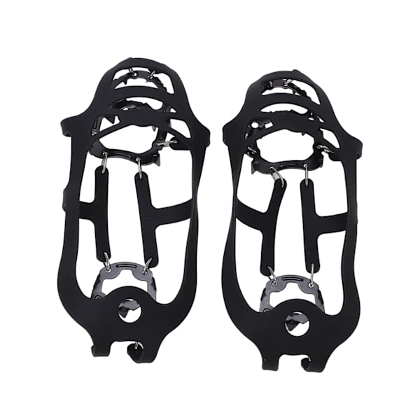 1 par 18-tanners ispigger Anti-skli Walk Traction Cleat Snøpigger for vinterklatring, turer og fiske M Størrelse