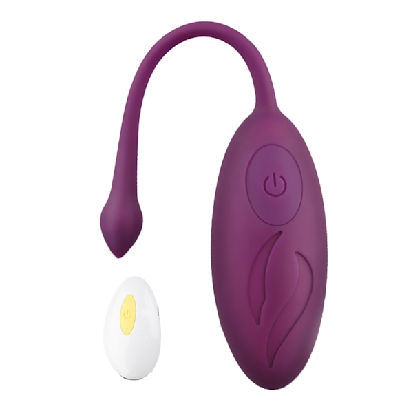 Klitoris-vibraattori Lovely Silicone Slience Pehmeä Kaukosäädin Hieronta Klitoris-vibraatiotyökalu Naisille Violetti