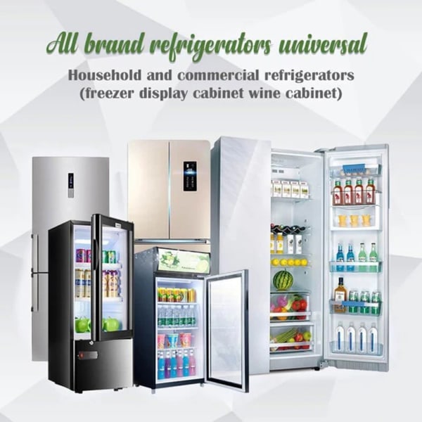 Køleskabsafløbshul Fjerner Rengøringsværktøjssæt Genanvendelig Køleskabsafløbshul Fjerner til Hjemmekøleskabe