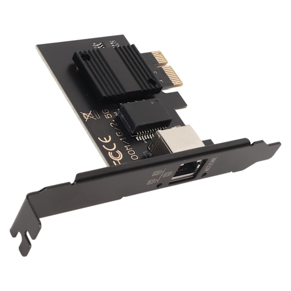 PCIe Netværkskort 10/100/1000/2500Mbps Guldbelagt Pin Aluminium Legering Gigabit Ethernet Kort til Desktop Gaming Server