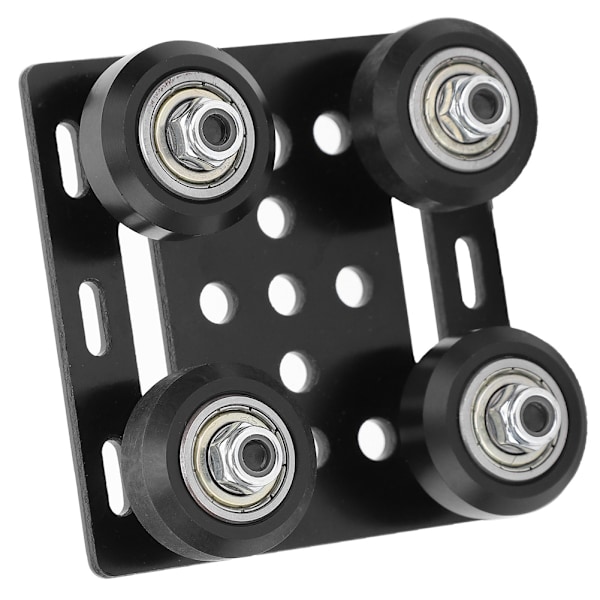 V Typ Gantry Plate Svart för 3D-skrivare Tillbehör Aluminiumprofiler EU Standard 2020