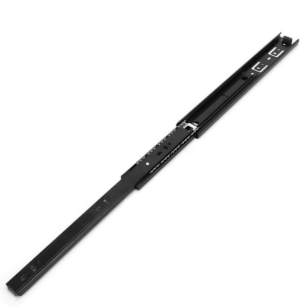 3-delt skinner kugleleje Skuffe Glide Løbere Dæmpning Buffer Soft Close 35*4,5 cm