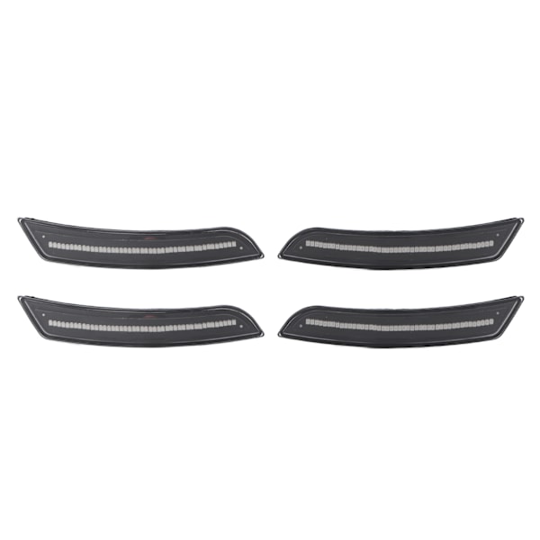 4 stk LED Sidemarkerlys Foran og Bakk Plug and Play Erstatning for Chevrolet Camaro 2016‑2020
