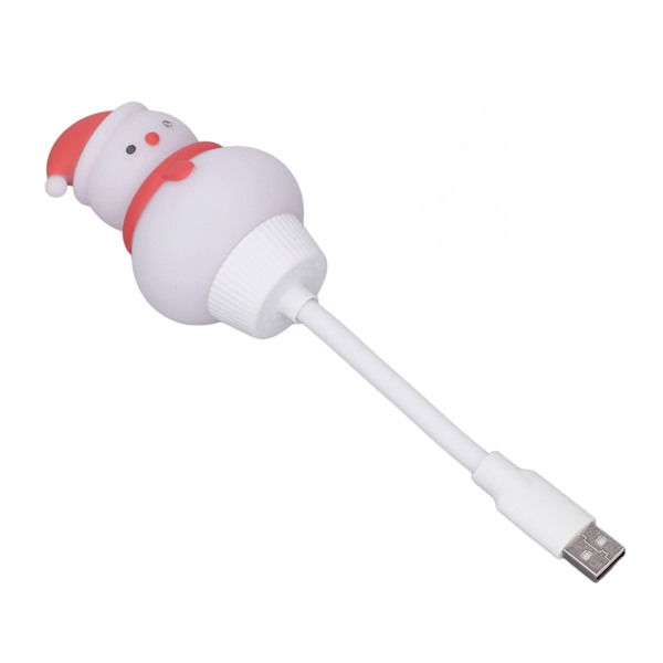 Mini USB LED-lampe Tegneserieform Plug and Play Strømsparende fleksibel USB-leselampe for camping ved sengen