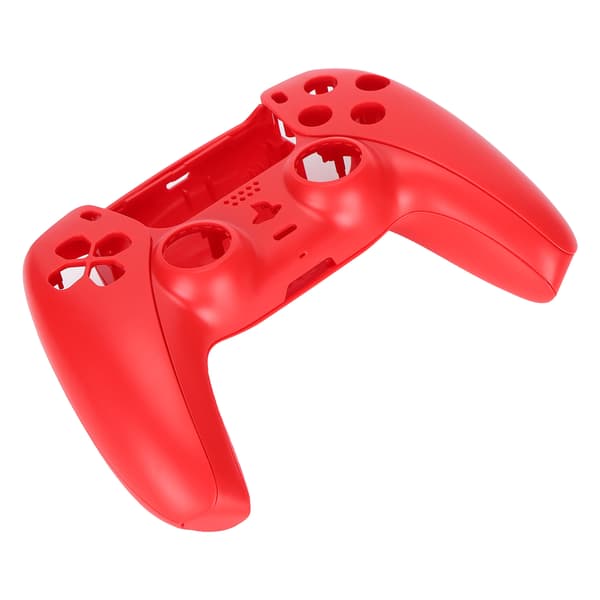 【NX】Kontroller erstatningsknapp erstatningsskall DIY-tilbehør for PS5-kontroller Rød