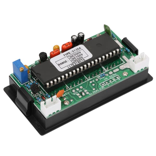 【NX】5135A 3 1/2-siffrig röd LED Digital panelmätare DC Voltmeter Spänningsmätare (DC50V/DC100V/DC200V)