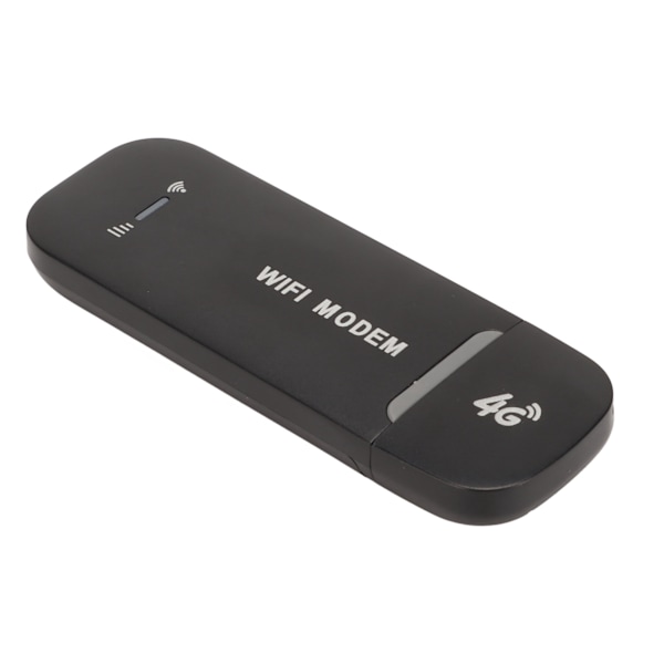 4G WiFi-reititin Musta Jopa 10 käyttäjälle Vakaa Helppo liitäntä USB Plug and Play 4G LTE -reititin Hotspot-käyttöön Micro SIM -kort Puhelin PC